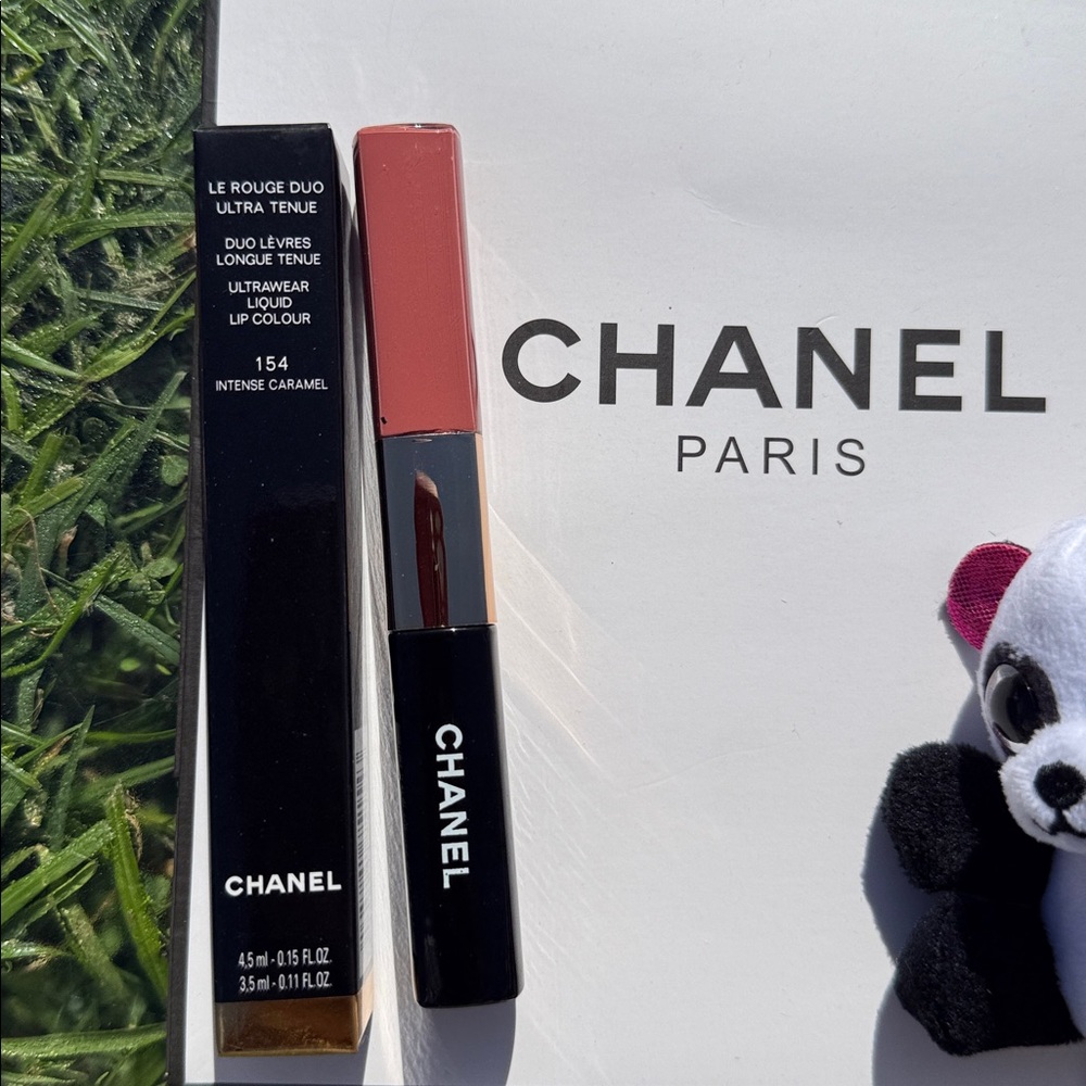 CHANEL duo lipstick 154 Intense Caramel Brand New in Box AMAZING!🌸🫶
